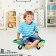 preview thumbnail 6 of 7, 4 Pieces Kids Sitting Scooter Set with Handles and Non-marring Casters - 17" x 12" x 4"