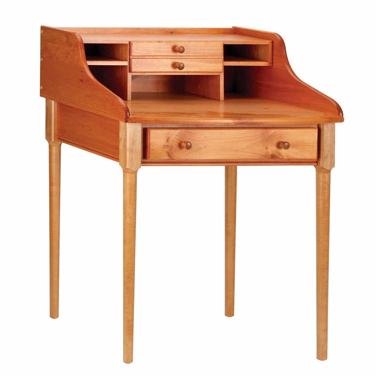 Shop Black Friday Deals On Office Desk Heirloom Solid Pine Bradford Desk 30w Renovator S Supply Overstock 13300564