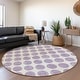 preview thumbnail 90 of 118, Machine Washable Indoor/ Outdoor Polka Dots Chantille Rug