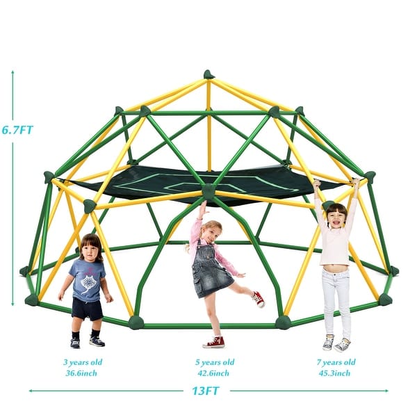 13FT Geometric Dome Climber Play Center