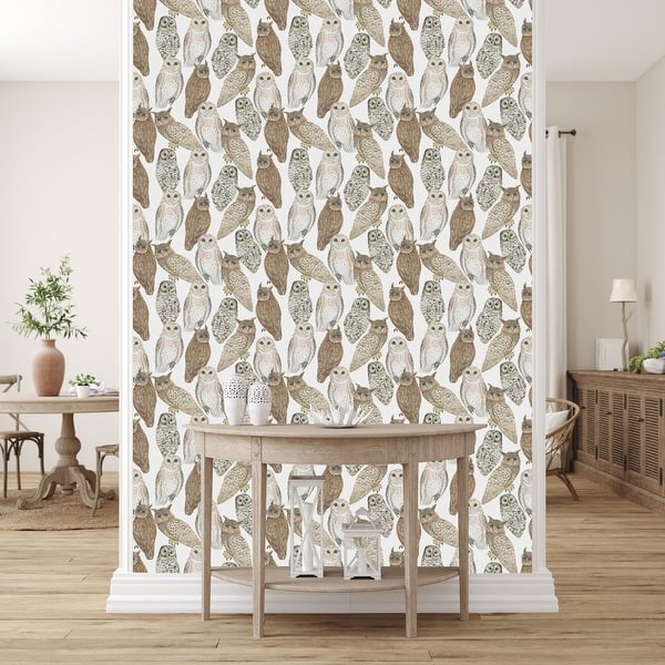 Owls Wallpaper Peel and Stick and Prepasted Bed Bath & Beyond 36791886