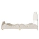 preview thumbnail 53 of 52, Velvet Upholstered Platform Bed with Cloud Shaped Slats