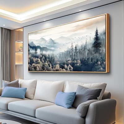 Forest Landscape Painting Wall Art