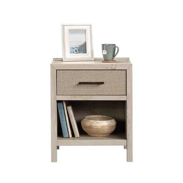 Single Drawer Nightstand Chalked Chestnut Finish Bed Bath Beyond 38045450