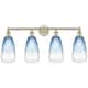 Option Antique Brass / Sapphire Blue