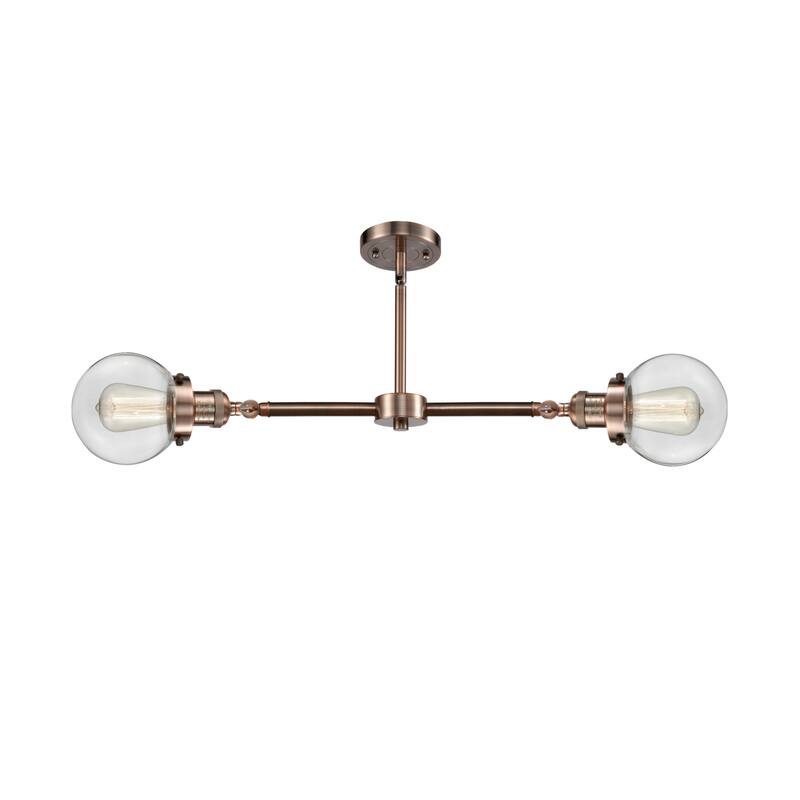 Innovations Lighting Beacon 2 Light 23" Wide Linear Chandelier