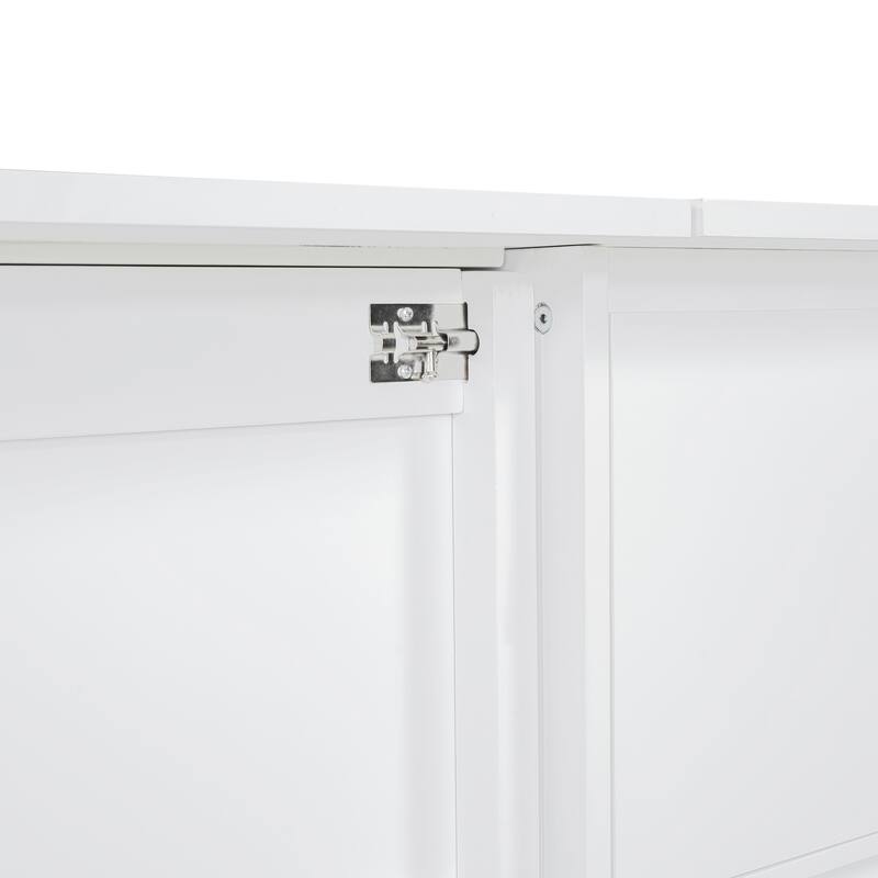 Murphy Bed with Drawers, Cabinets, USB Ports