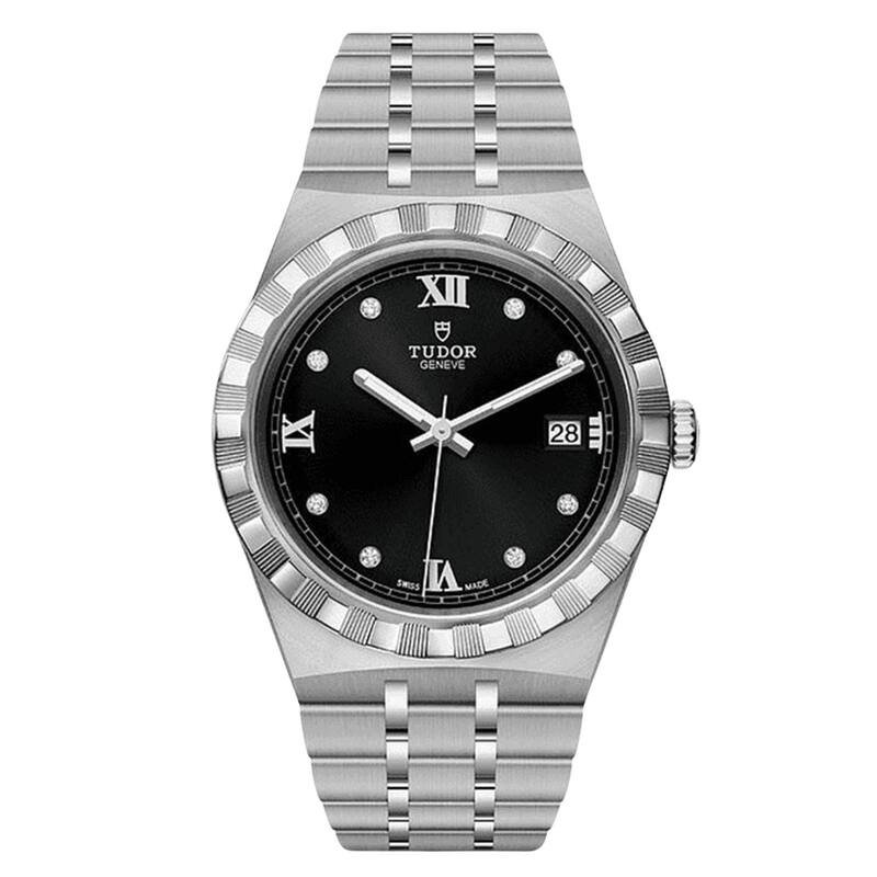 Tudor Women's Royal Black Dial Watch - M28300-0003 - One Size