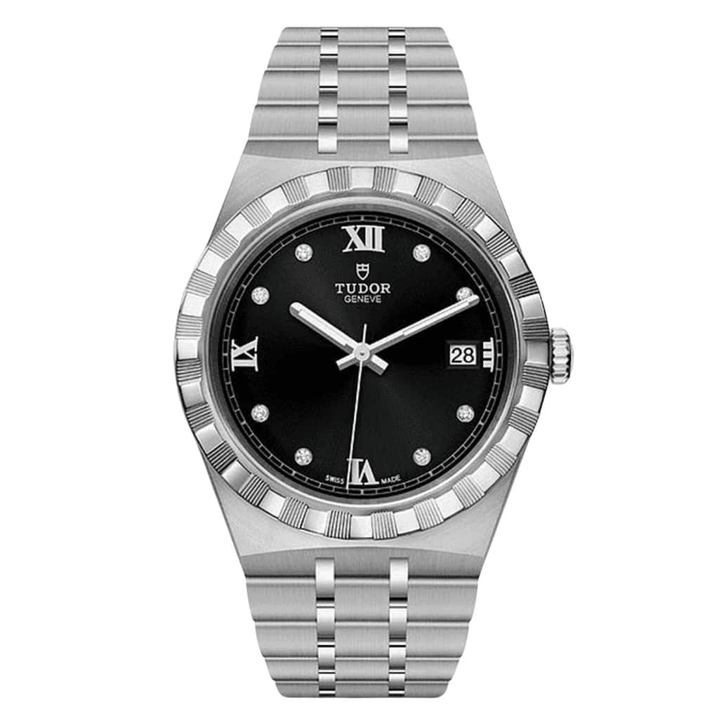 Tudor Women's Royal Black Dial Watch - M28300-0003 - One Size