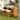 5 Pieces Patio Acacia Wood Bar Height Table and Four Stools with Cushions