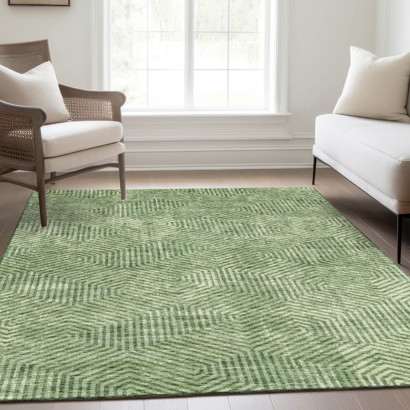 Premium Washable Super Soft Modern Maze Mayfield Rug