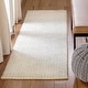 preview thumbnail 2 of 26, SAFAVIEH Handmade Natura Steinvor Geometric Wool Rug 2'3" x 10' Runner - Ivory/Silver