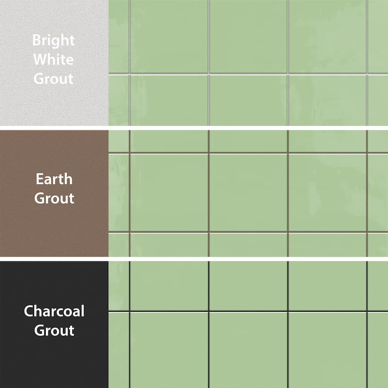 Merola Tile Monocolor Musgo 7-7/8" x 7-7/8" Ceramic Floor and Wall Tile