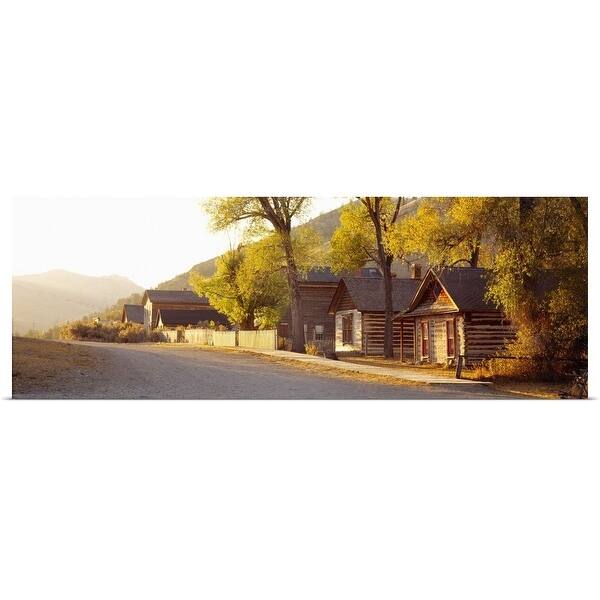 Shop Cottages At A Roadside Bannack State Park Dillon Montana Multi Overstock 16874830