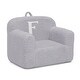 preview thumbnail 2 of 2, Personalized Monogram Cozee Sherpa Chair - Customize with Letter F - Foam Kids Chair for Ages 18 Months and Up