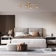 preview thumbnail 7 of 13, Rella Modern Farmhouse Split Rail 4-Light Adjustable Linear Ceiling Track Lighting Kit Flush Mount Ceiling Light