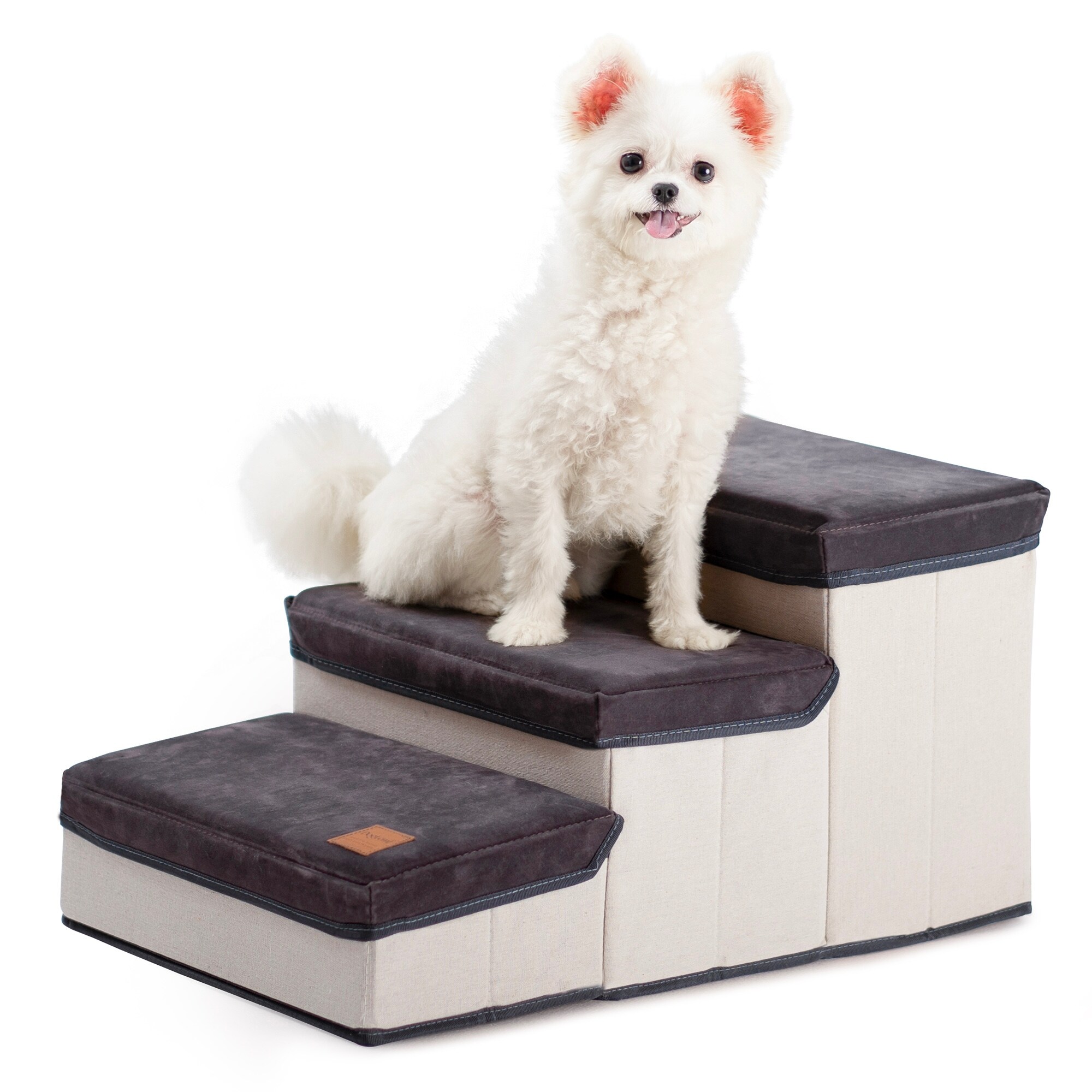 3 Tiers Foldable Dog Stairs for Small Dogs Bed Bath Beyond 37358515