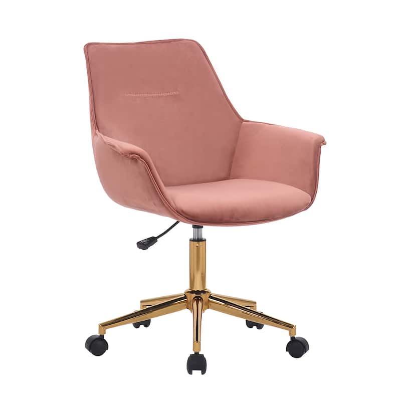 Porthos Home Office Chair Premium Quality, Designer Office Chairs - Rose