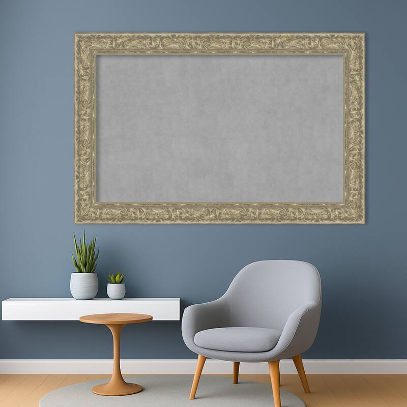 Amanti Art Luxe Antique Silver Framed