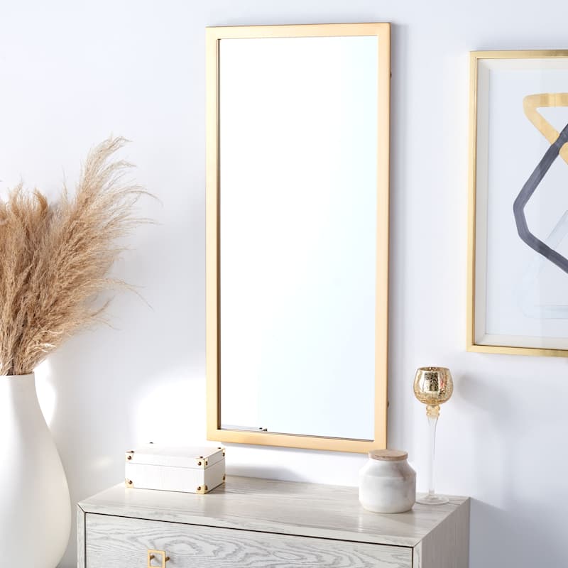 SAFAVIEH Martika 18 x 40-inch Rectangular Mirror - 18" W x 0.8" D x 39.5" H