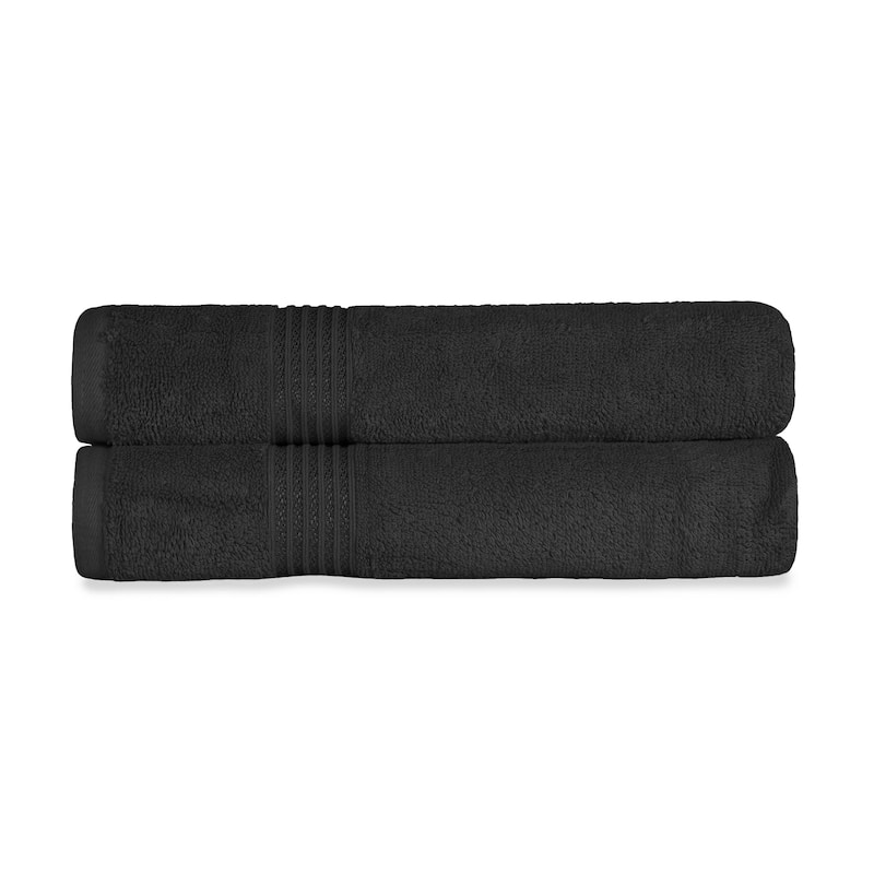 Superior Heritage Egyptian Cotton Absorbent Bath Sheet Set of 2
