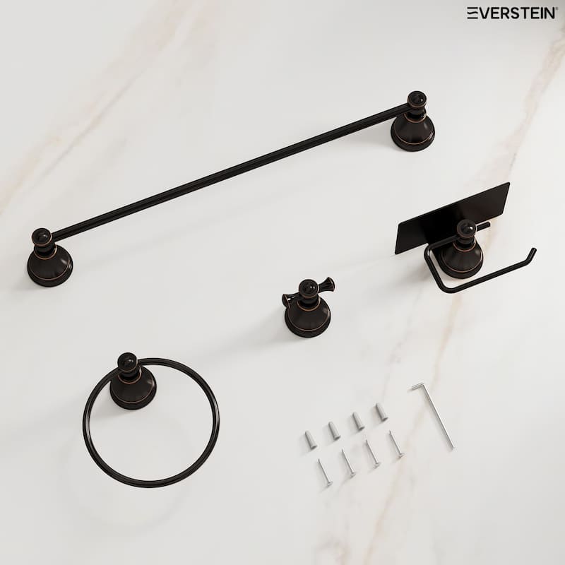 4-Piece Bathroom Accessories Set Bathroom Hardware Set
