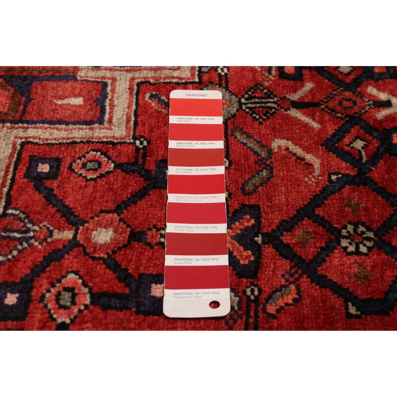 ECARPETGALLERY Hand-knotted Kayseri Vintage Red Wool Rug - 5'3 x 9'2