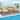 Gymax 3PCS Patio Acacia Wood PE Wicker Furniture Set w/ Soft Seat &