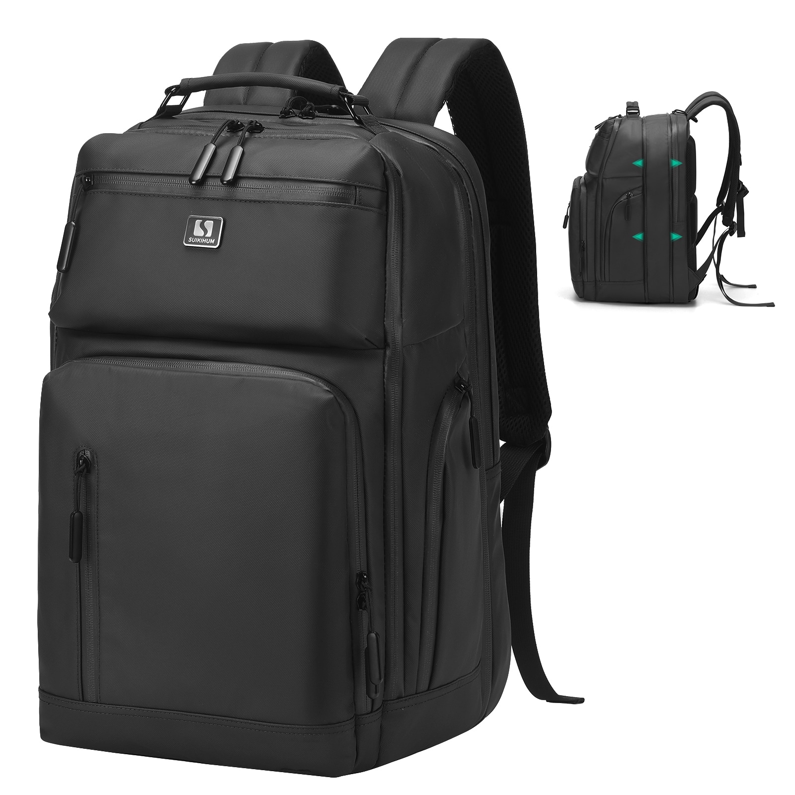 black golf bag rain hood SL2 – Stitch Golf making it an essential Color:Matt Black Raincover 35-45L black leather backpack purse