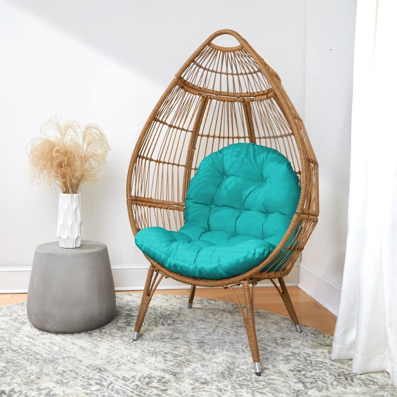 Sorra Home Indoor/Outdoor Egg Chair Cushion - Cushion Only