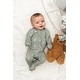 preview thumbnail 4 of 4, Breezy Bear Baby, 2-Way Zipper - Enchanted Forest