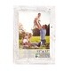 preview thumbnail 10 of 11, Rustic White Wood Single Picture Frame Reclaimed Finish Hanging Mount