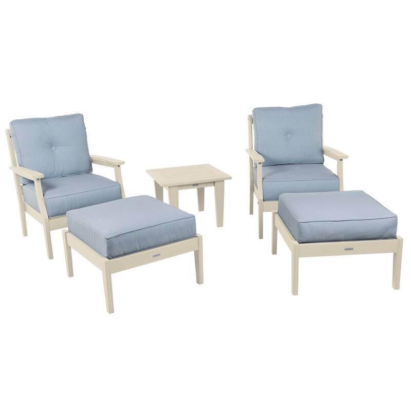 HIGHWOOD Lehigh 5-Piece Deep Seating Set - Bliss Dew