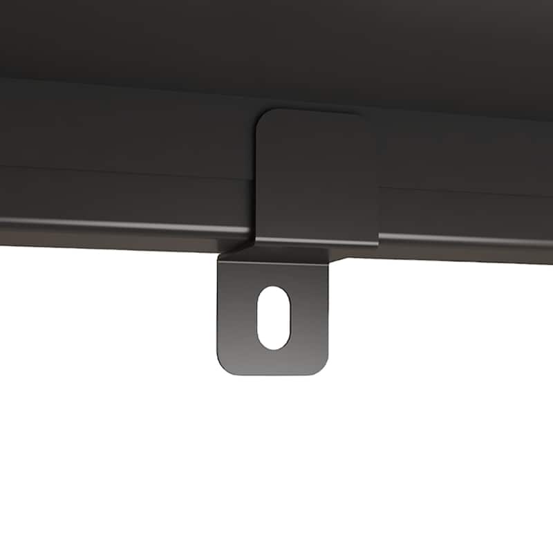 Freestanding Metal Storage Shelf Organizer