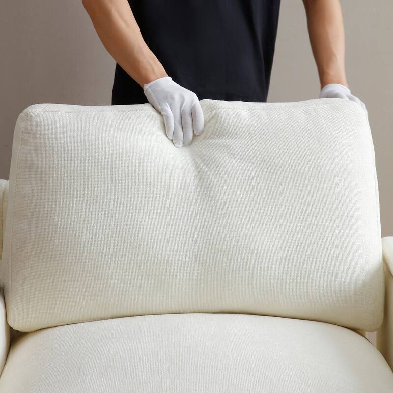 120.3"Sectional Sofa ,L-Shaped Oversized Couch ,Comfy Cloud Couch Set with Drop Down Table,360-degree Swivel tray