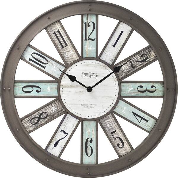 Bulova 14 In H X 14 In W Round Wall Clock C4810 The Home Depot