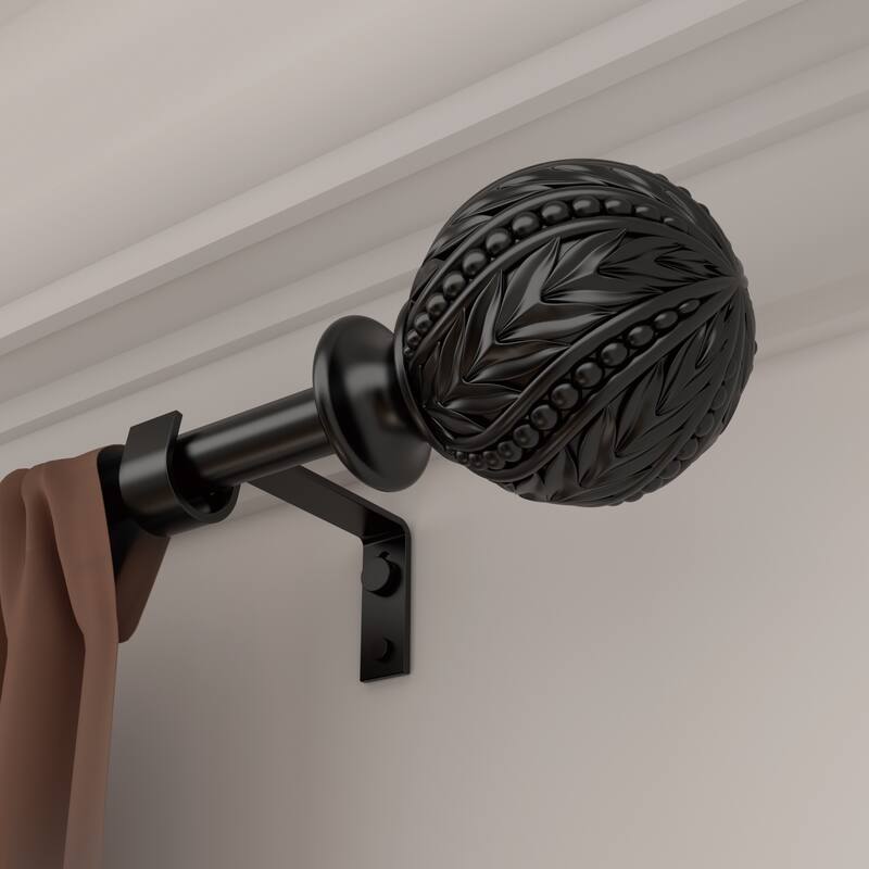 Modern Farmhouse Extendable Curtain Rod with Final Set