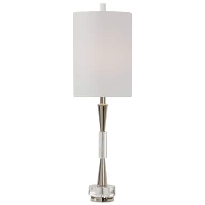 Uttermost Azaria Polished Nickel Buffet Lamp