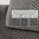 preview thumbnail 98 of 197, Linery & Co. Cotton Diamond Waffle Texture Bath Towels