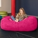 preview thumbnail 16 of 62, Jaxx 4' Lounger Bean Bag Chair