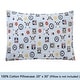 preview thumbnail 19 of 96, 3-Piece Cotton Toddler Sheet Set for Kids Boys & Girls (Animals, Fish, Sports, Floral)
