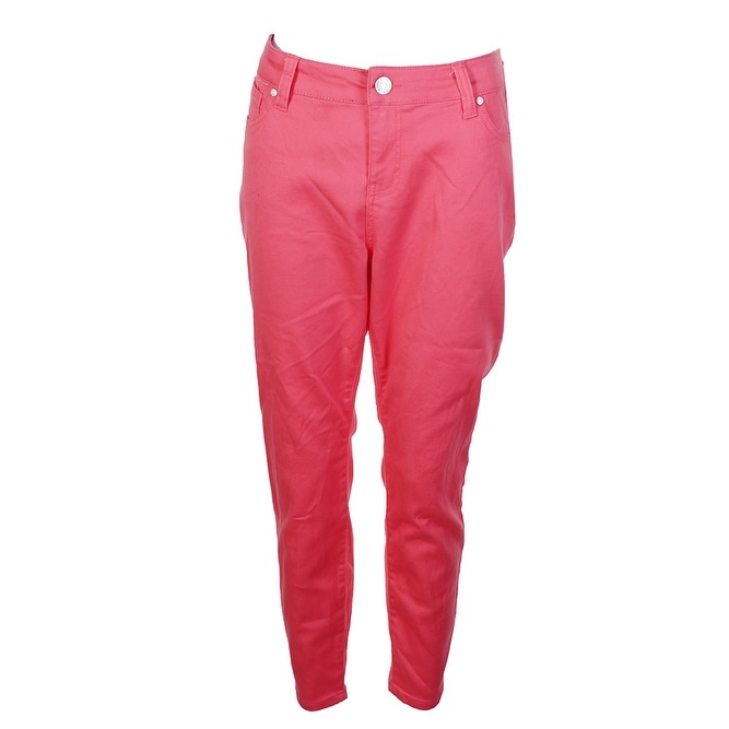 pink petite jeans