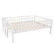 preview thumbnail 16 of 14, Full-Over-Full-Over-Full Triple Bunk Bed with Convertible Ladder and Slide - Solid Pine