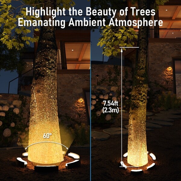 LED Low Voltage Landscape Tree Ring Lights 3000K Warm White 6PACK Bed Bath Beyond 40106394
