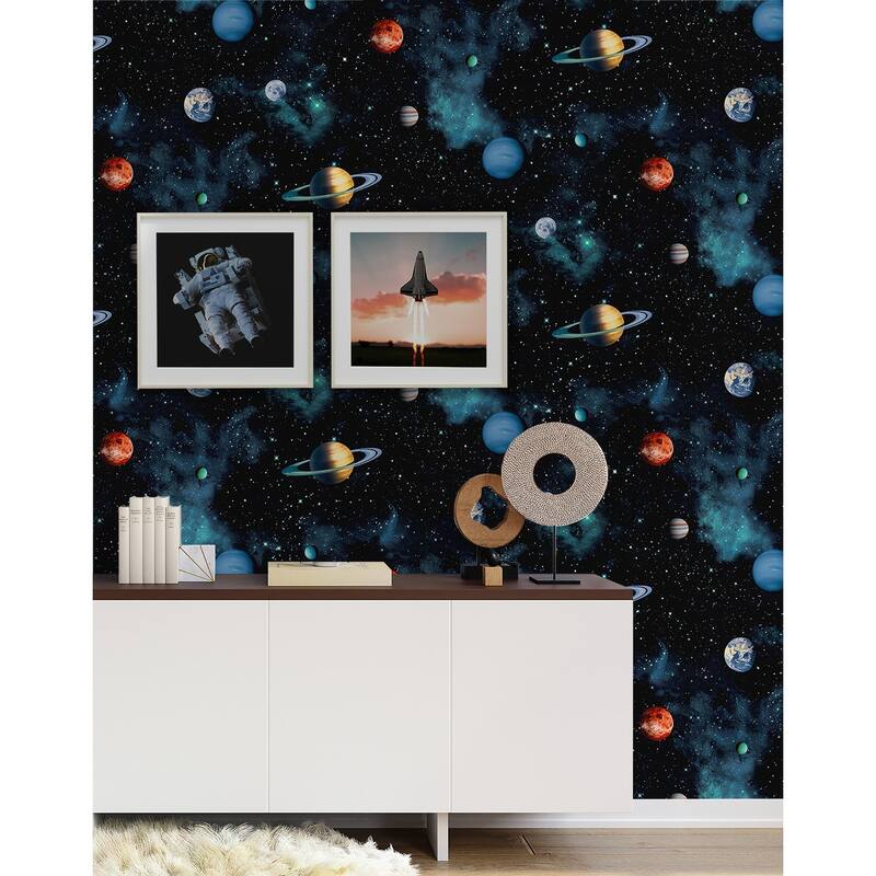 Arthouse Cosmos Peel and Stick Wallpaper - 20.5 in. W x 18 ft. L
