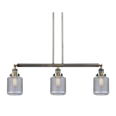 Innovations Lighting Stanton 3 Light 39" Wide Linear Chandelier