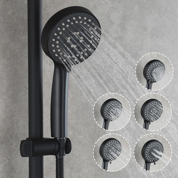 Drill-free Shower Slide Bar 31.5'' for Hand Shower Head Holder Stainless Steel Drill-free Shower Slide Bar 31.5'' for Hand Shower Head Holder Stainless Steel
