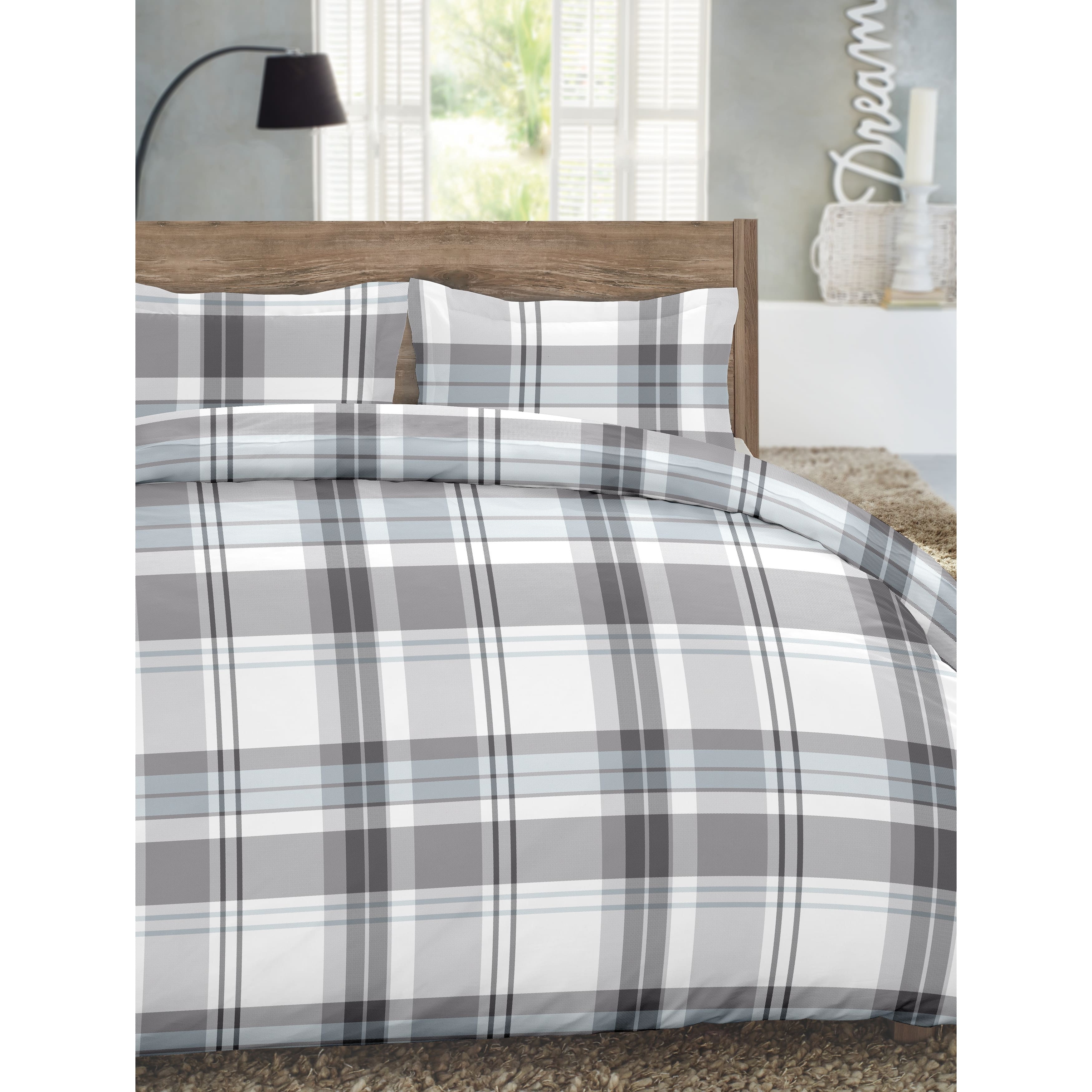 Option Blue/Gray Plaid