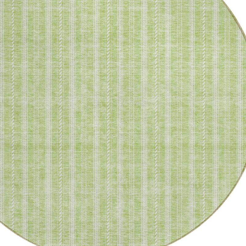 HomeRoots Striped Transitional Rectangle Outdoor Rug