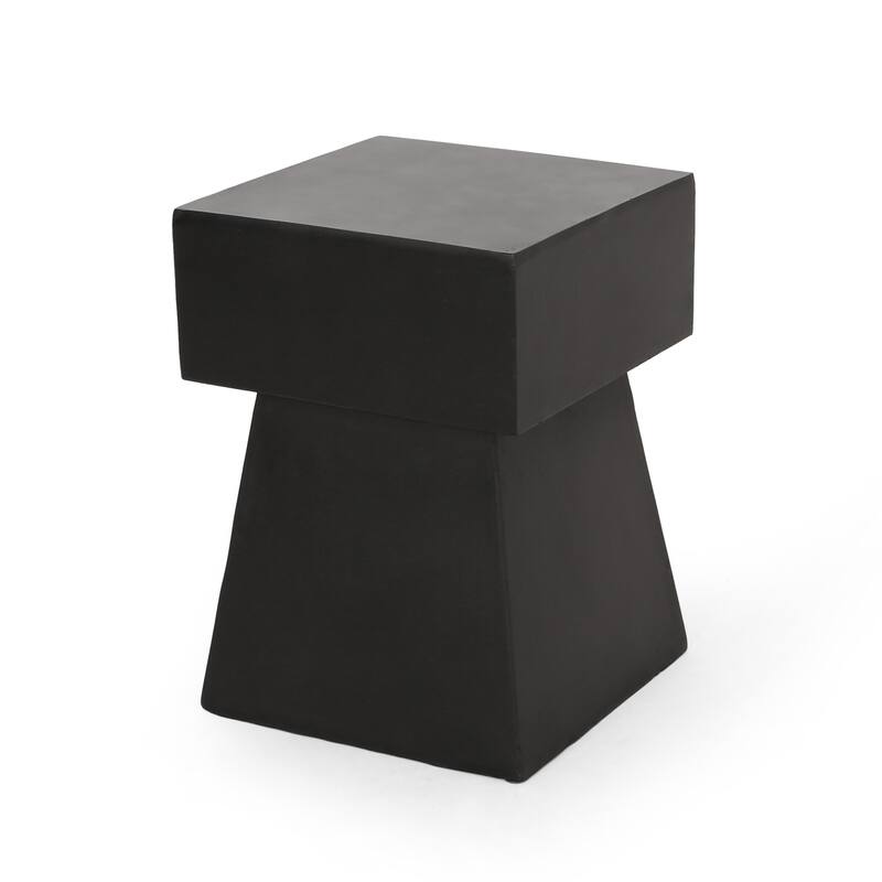 Aesop Side Table by Christopher Knight Home - Matte Black